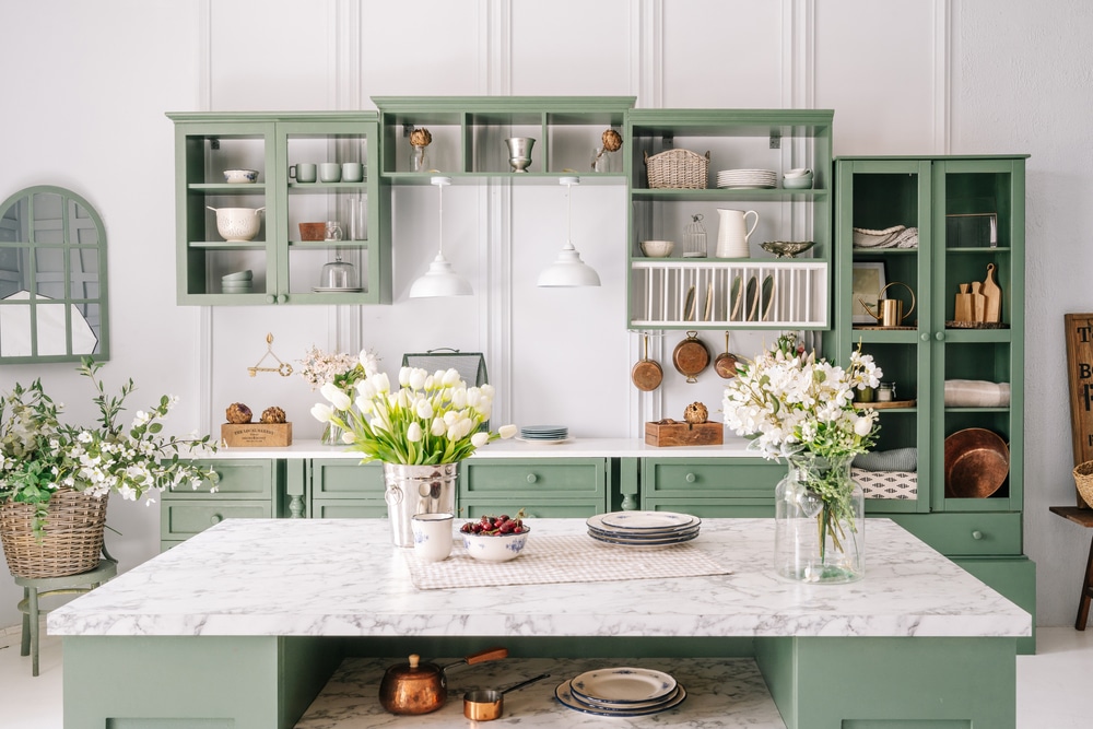 How to make an old fashioned kitchen look modern