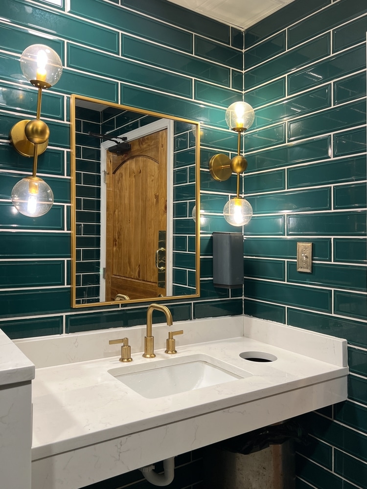 What type of lighting is best for a bathroom